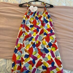 Multicolor buddy love dress! NWT! So cute